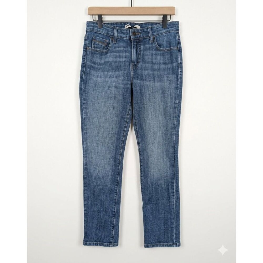 Levi's Mid Rise Skinny Jeans Womens 8M Medium Blue Fade Wash Stretch Denim